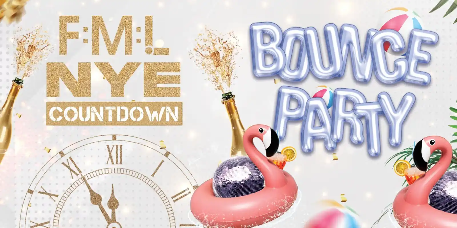 FOOD MUSIC LOVE NYE COUNTDOWN-THE BOUNCE PARTY